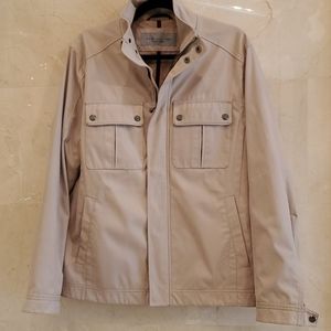 BRAND NEW ANDREW MARC MEN'S BEIGE KHAKI JACKET